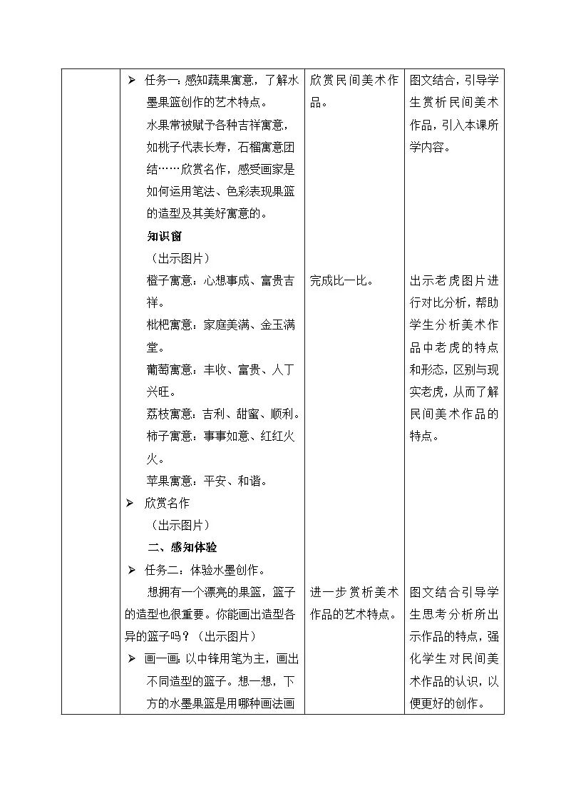 新人美版小学美术三上2-3《果篮传情谊》教案第2页