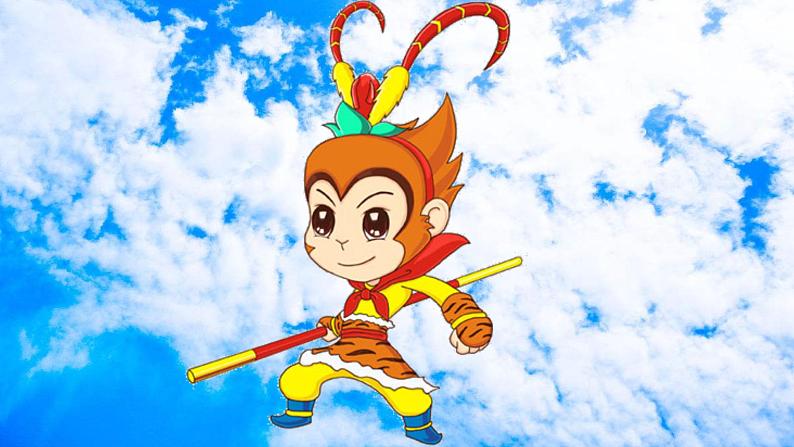 人教版小学美术一年级上册 13.会动的小纸人 同步课件02