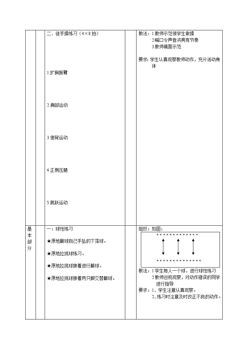 小学体育-足球-教案03