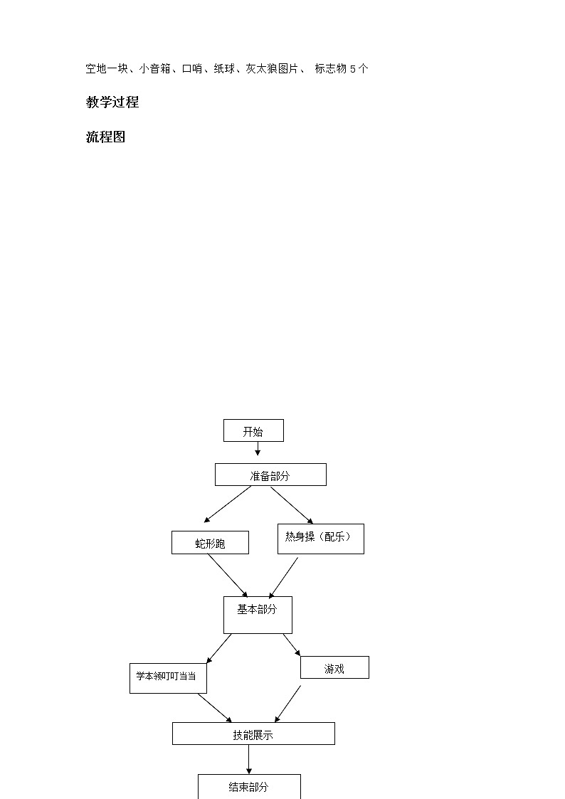 体育与健康(1-2年级)第4节《投掷与游戏》word公开课教案第3页