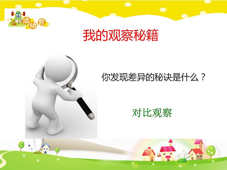 鄂科版心理健康二年級 第十課 發(fā)現(xiàn)差異 課件PPT第4頁
