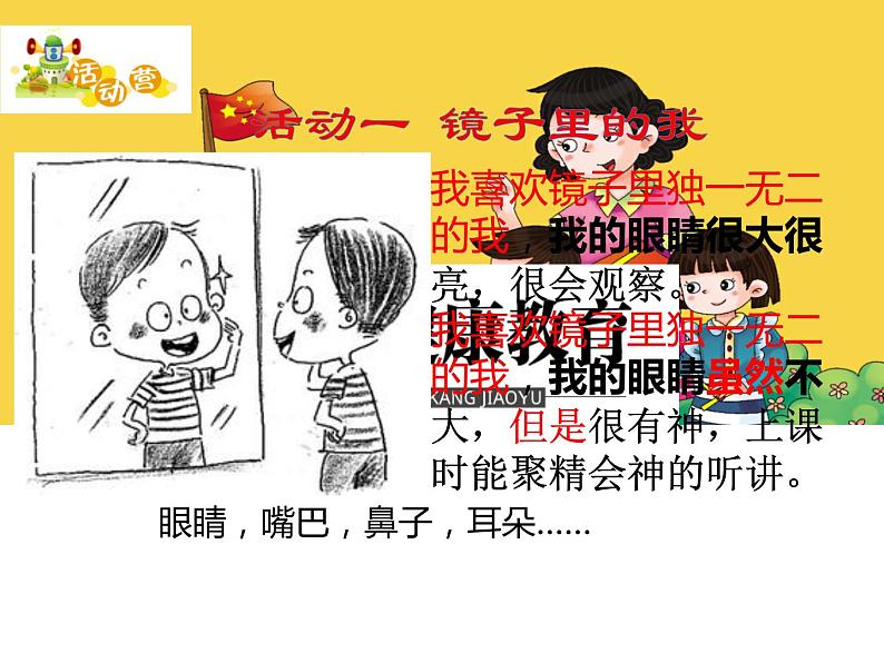 鄂科版心理健康五年级 第十三课 和自己做朋友 课件PPT第4页