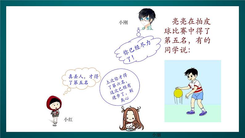 北师大版心理健康二年级下册 第二十七课 《学会赞扬别人》课件第8页
