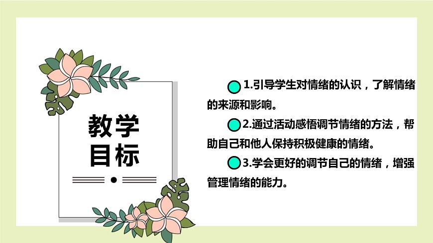 北師大版五年級上《心理健康》第7課《做情緒的主人》課件第2頁