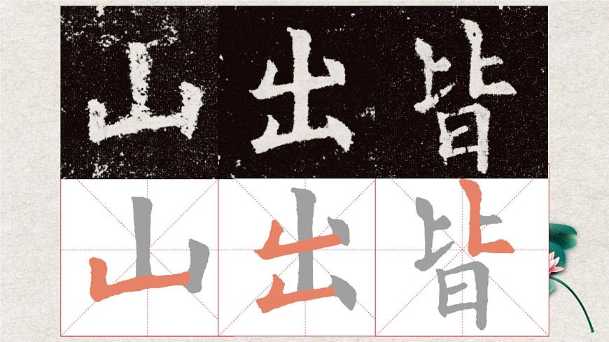 小學(xué)書法人美版 三年級(jí)下冊(cè) 豎折課件PPT第5頁