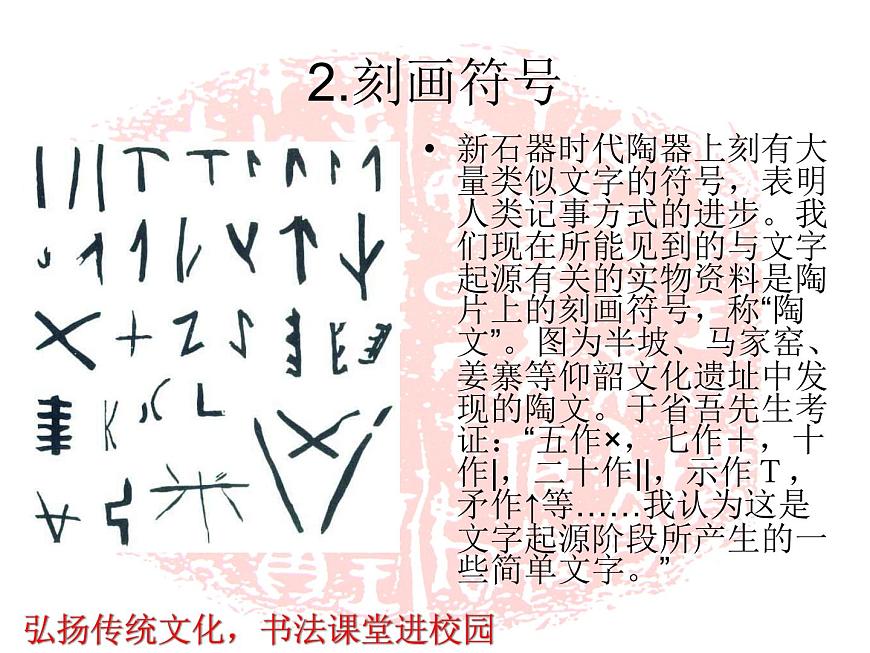 小學書法課堂之甲骨文一硬筆書法課件第3頁