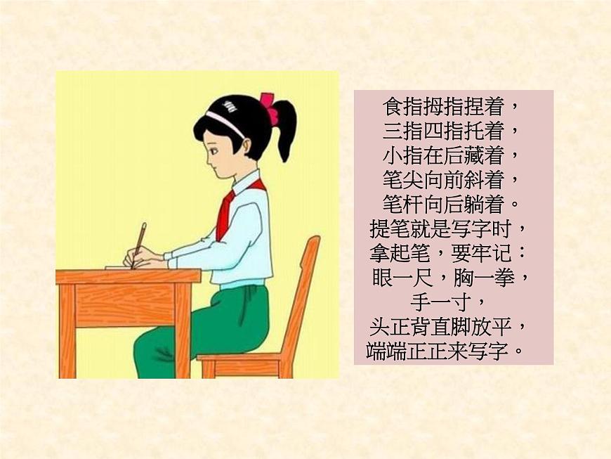 人美版五年級上冊書法 8口字旁 見字旁 課件PPT第7頁