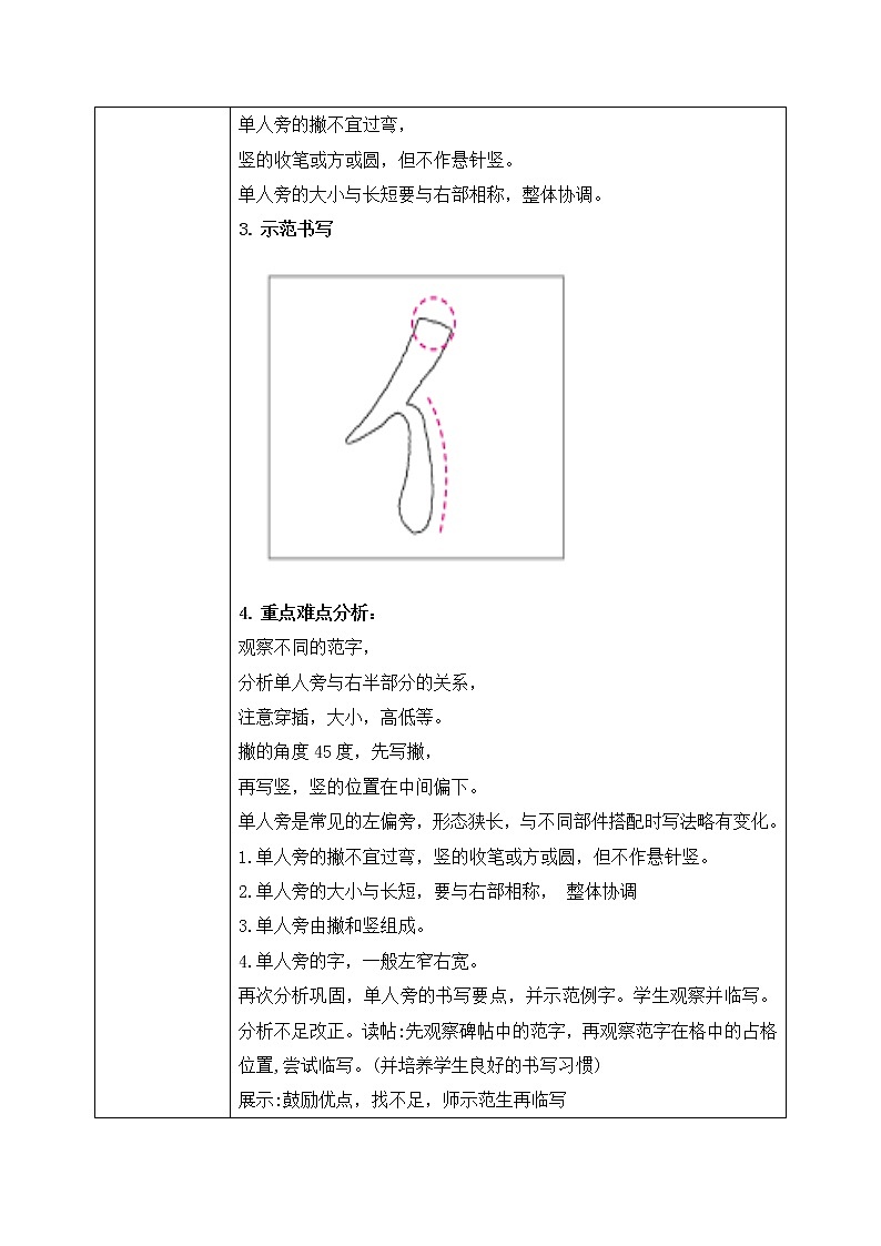 第1课《单人旁》教案第2页