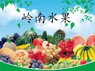 粤教版综合实践三年级上册《岭南佳果》PPT课件