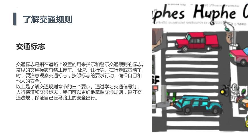 +第1課+馬路安全行（課件）滬科黔科版五年級上冊綜合實踐活動第7頁