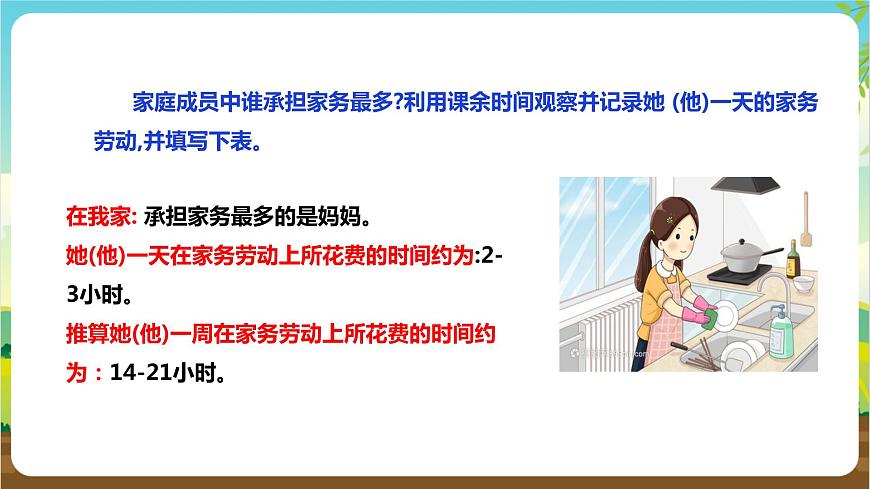 湘科版綜合實踐活動三年級5.《家務(wù)勞動我能行》課件第7頁