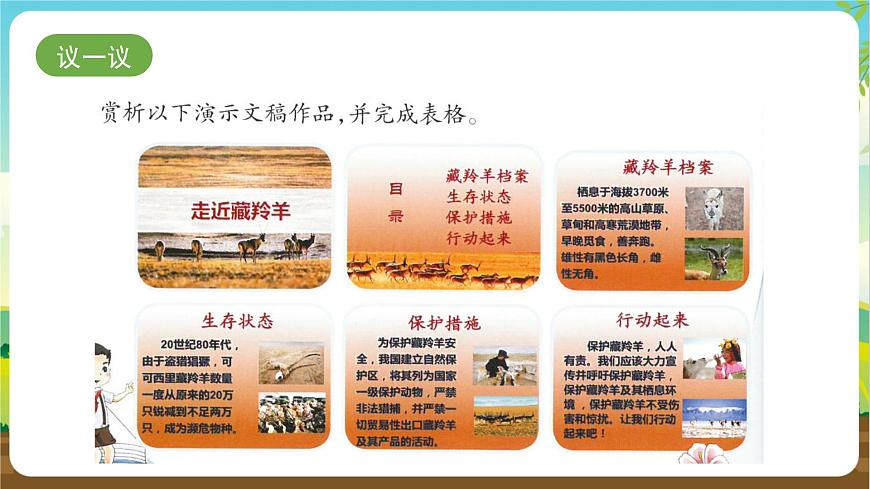 湘科版綜合實(shí)踐活動(dòng)四年級(jí)7.《演示文稿展成果》課件第4頁
