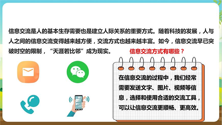 湘科版綜合實踐活動四年級8.《信息交流與安全》課件第3頁