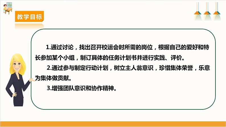 【沪科+黔科版】《综合实践活动》四上 欢乐校运会 活动一《我为班级出把力》课件第2页