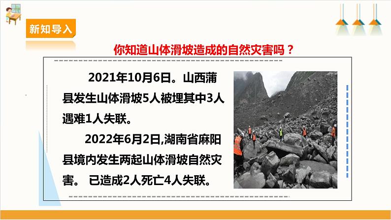 【沪科+黔科版】《综合实践活动》六上 面对地质灾害 第三课《山体滑坡能防护》课件第4页