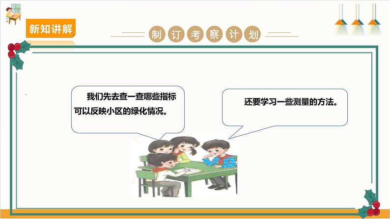 沪科+黔科版小学综合实践活动六年级 第三单元小小护绿队 第8课《活动二:考察小区绿化情况》 课件第4页