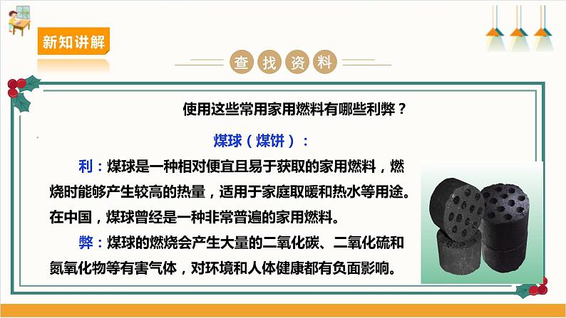 【沪科+黔科版】《综合实践活动》六上 关注能源 活动一《家庭生活燃料调查》课件第7页