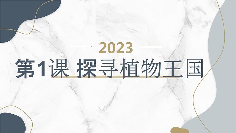 安徽大学版小学三年级上册综合实践活动第1课探寻植物王国(课件)第1页