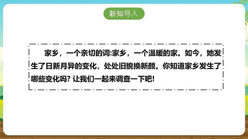 内蒙古版综合实践活动五下 第一单元 主题活动一《我看家乡新变化》课件第4页