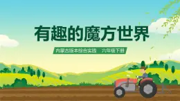 內(nèi)蒙古版綜合實踐活動六下 第一單元 主題活動三《有趣的魔方世界》課件+教案+素材