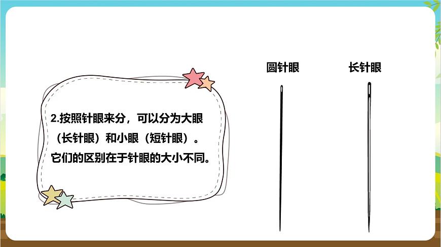 魯科版綜合實踐活動三年級下冊3.1《針和線》課件第6頁