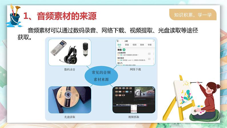 新川教版信息技术五年级上册:1.2《我的小小录音师》课件+教案05