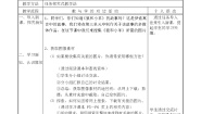 小学信息技术第二课 缤纷多彩的图像世界表格教学设计