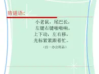 小學(xué)三年級上冊信息技術(shù)--1.2可愛的鼠標(biāo)--浙江攝影版(13張)ppt課件