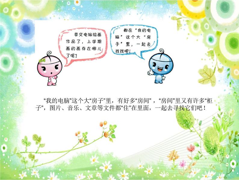 小学四年级上册信息技术-第1课我的文件存哪里电子工业版(安徽)(12张)ppt课件第2页