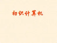 人教版三起信息技術(shù)三上 第1課信息技術(shù)初探究 課件+教案