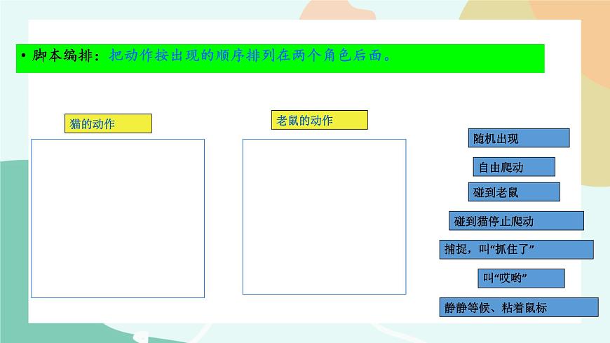 粵教版信息技術(shù)第三冊（上）《貓抓老鼠》課件第5頁