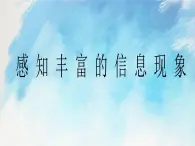 桂科版5上信息技術(shù) 1.1 感知豐富的信息現(xiàn)象 課件+教案