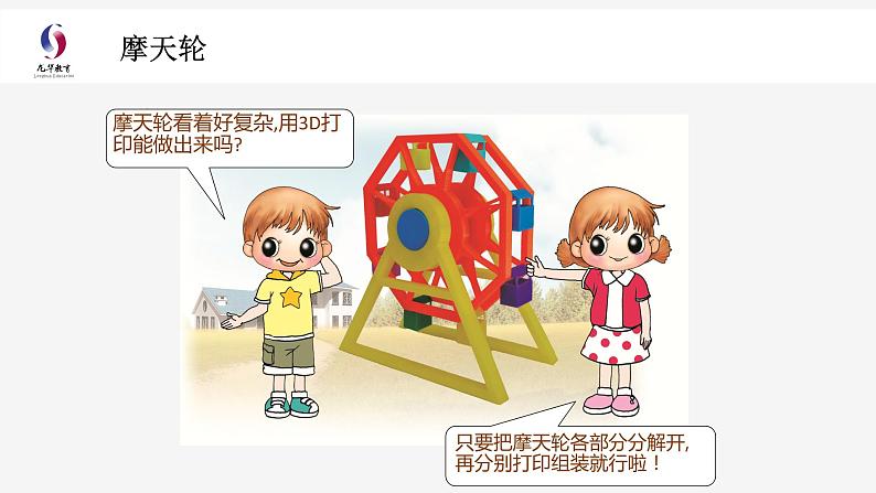 小学 粤教(B版)信息技术 六年级 第17课《摩天轮》 课件03