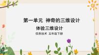 小學(xué)信息技術(shù)川教版（2019）五年級(jí)下冊(cè)第2節(jié) 體驗(yàn)三維設(shè)計(jì)優(yōu)秀ppt課件