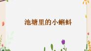 浙教版 (广西)第一册(三年级)第5课 池塘里的小蝌蚪完美版课件ppt