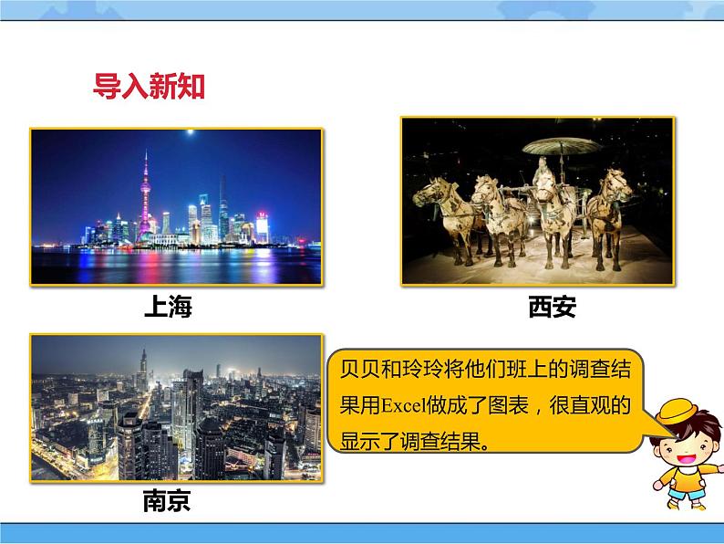 【课件】第一课 调查旅游意向四年级下册信息技术粤教版(B版)第3页