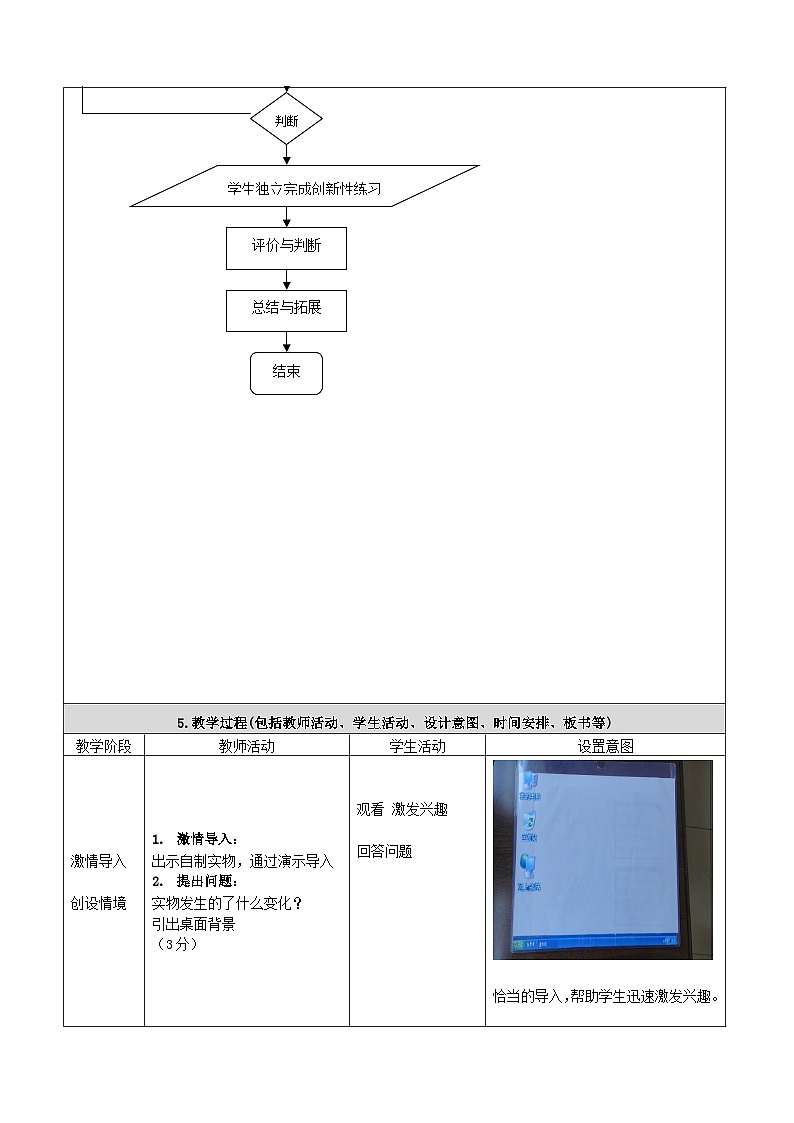 【轻松备课】桂科版 小学信息技术 三年级下册 主题四 桌面设置小专家 任务一 美化桌面背景 教案第3页