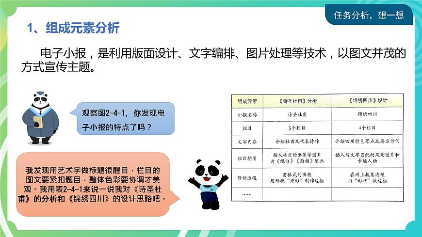 川教版四年級下冊信息技術(shù) 2.4《制作電子小報》PPT課件第4頁