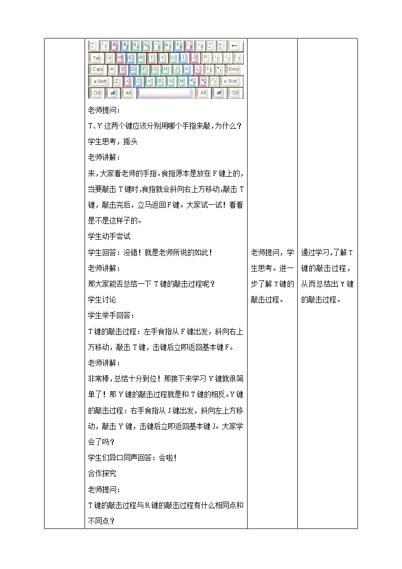 教科版(云南)三年级下册信息技术第5课 食指大哥挑重担2 教案02