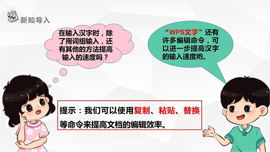 【黔教版】信息技術(shù)四上 第3課《編輯文檔》課件第3頁(yè)
