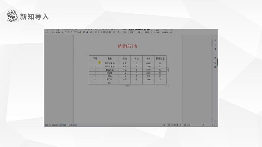 【核心素養(yǎng)目標(biāo)】黔教版信息技術(shù)四上 第6課《 插入表格》課件第3頁(yè)
