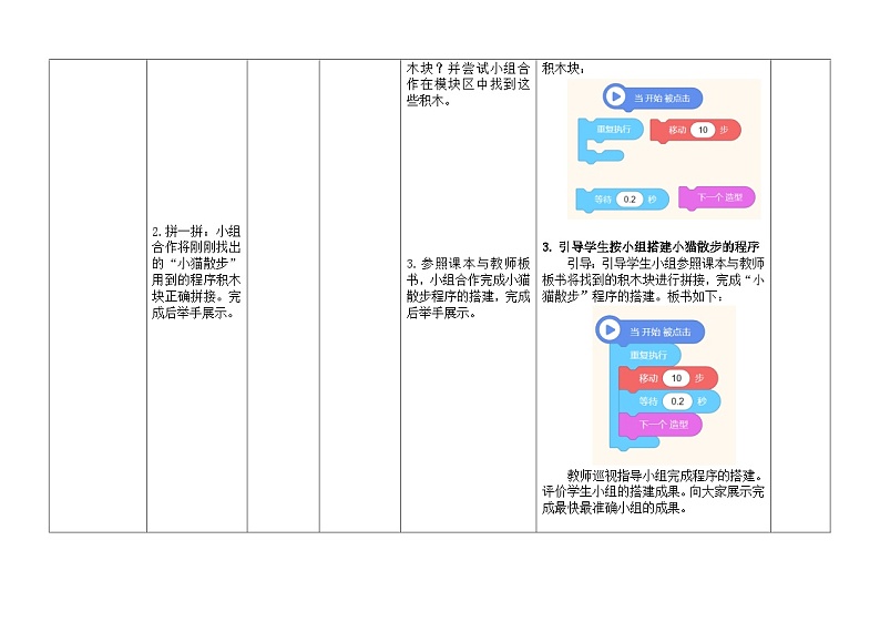 粤教版B版五年级上册教案(1.初识源码编辑器)第2页