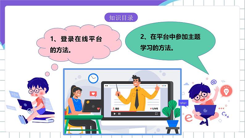 【核心素养】浙教版(2023)信息技术三上 4《进入在线平台》课件+教案+素材02