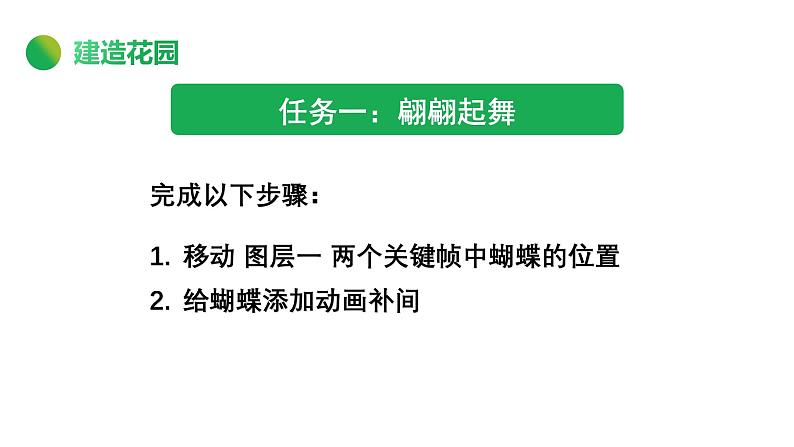 桂科版小学信息技术六年级下册 主题二 任务一 蝶弄花间伴春舞 课件04