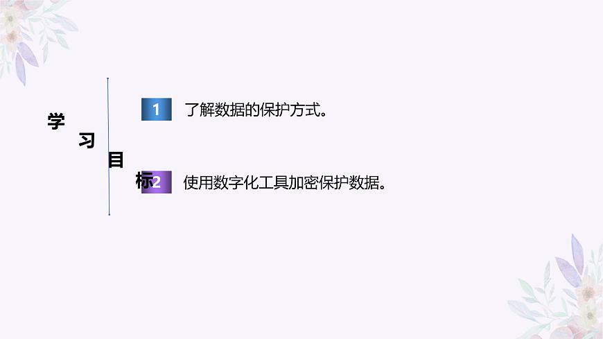 義務教育版(2024)信息技術 四年級全一冊 第四單元 第20課《保護數(shù)據(jù)小妙招》課件第2頁