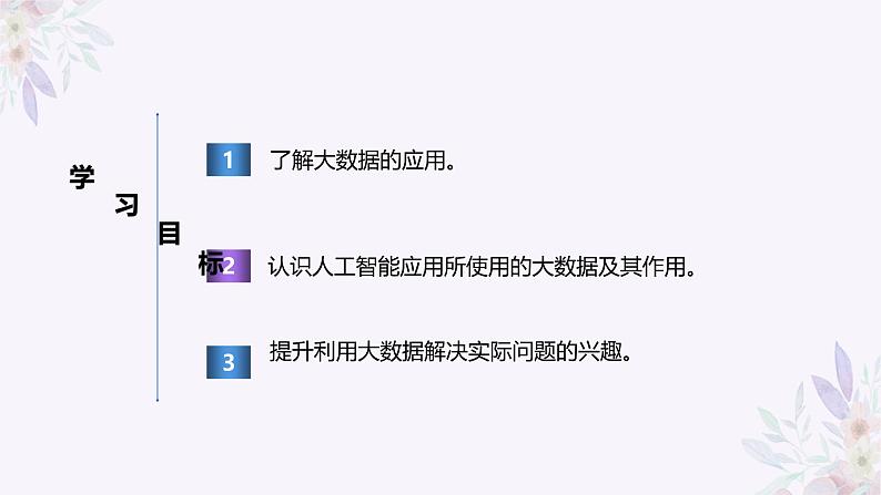义务教育版(2024)信息技术四年级全一册 第六单元第28课《大数据助力智能》课件第2页