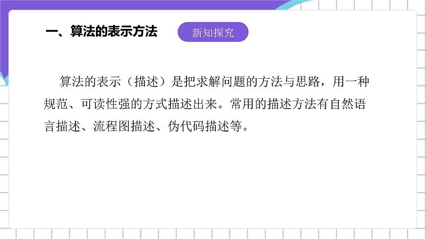 [核心素養(yǎng)]浙教版（2023）信息技術五上2《自然語言描述算法》課件第4頁