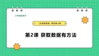 小学信息技术人教版（2024）四年级全一册获取数据有方法示范课ppt课件
