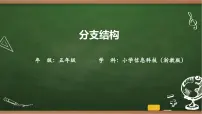 浙教版（2023）五年级上册分支结构优秀ppt课件