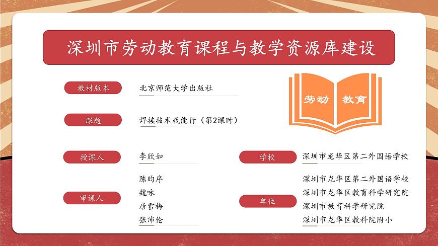小學(xué)勞動教育 六年級 活動6《焊接技術(shù)我能行》（第2課時） 課件第2頁